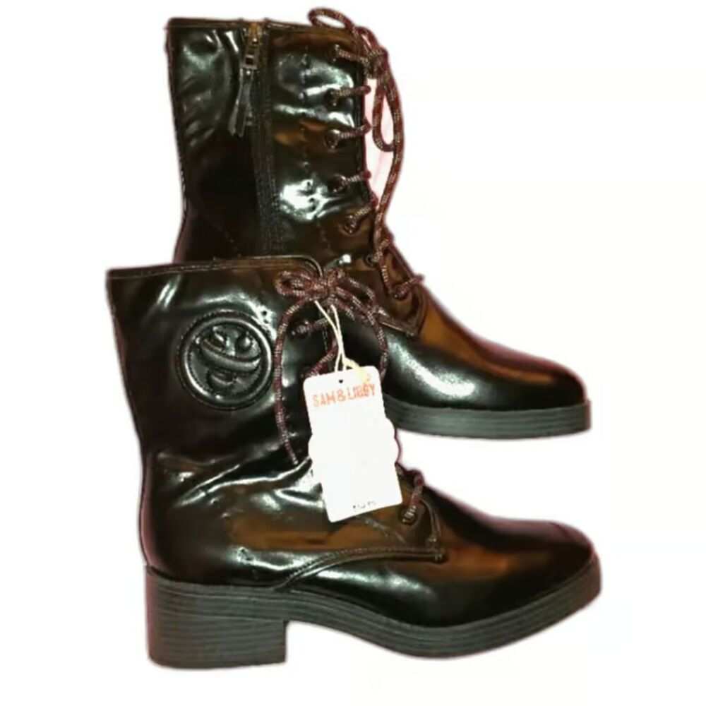 Women's Size: 9 Melanie Lace Up Boots Sam & Libby . New In The Box